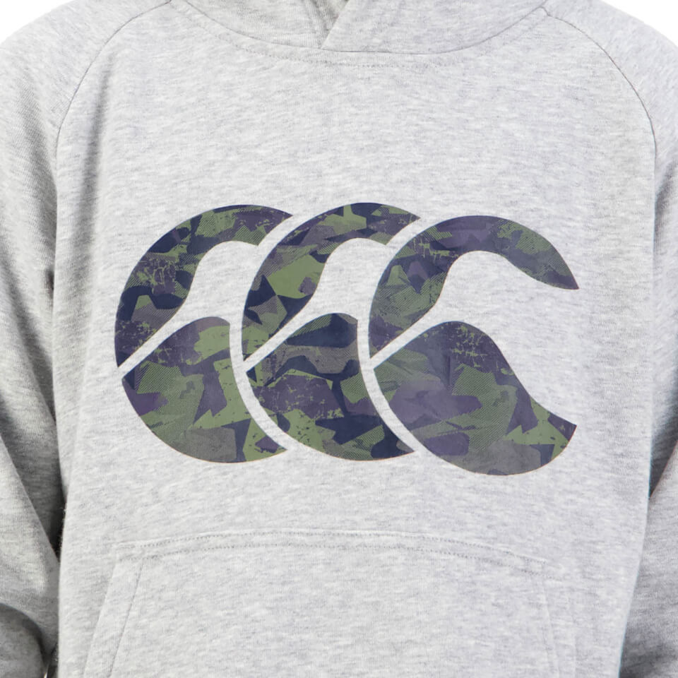 Kids Militia Over Head Hoodie in Grey