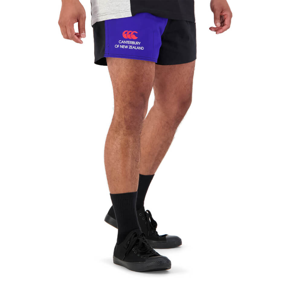 Men's of NZ Harlequin 3" Short in Royal Blue