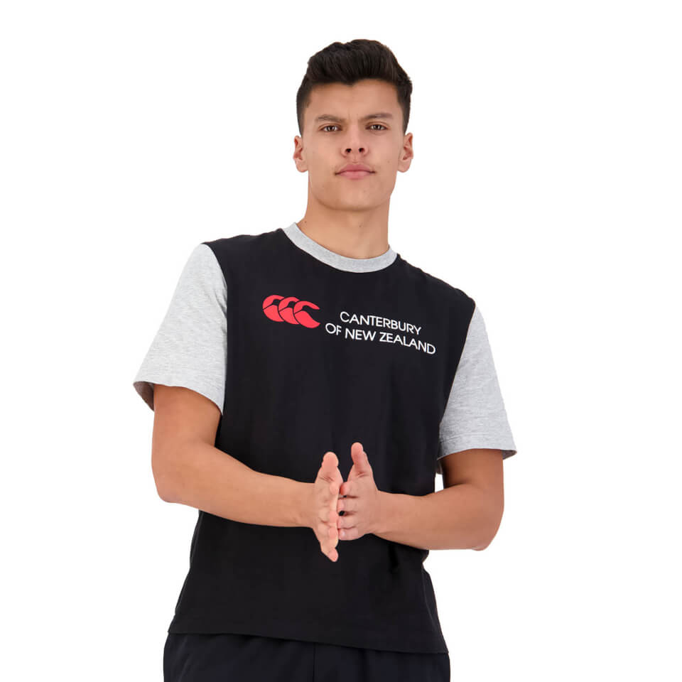 Mens of NZ Short Sleeve T-Shirt in Black
