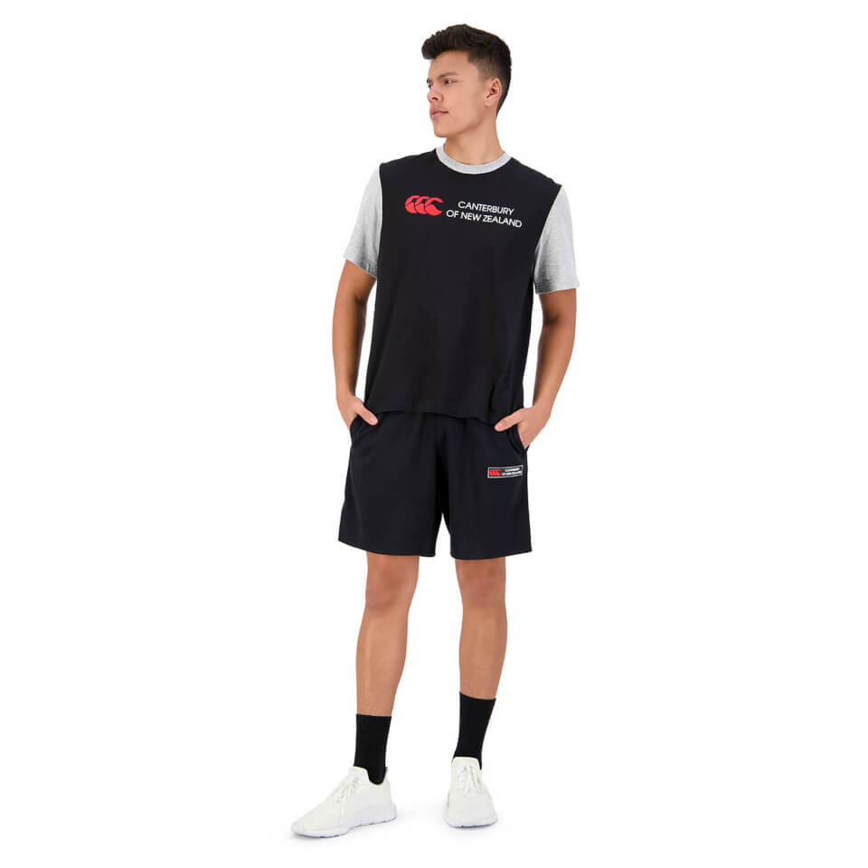 Mens of NZ Short Sleeve T-Shirt in Black