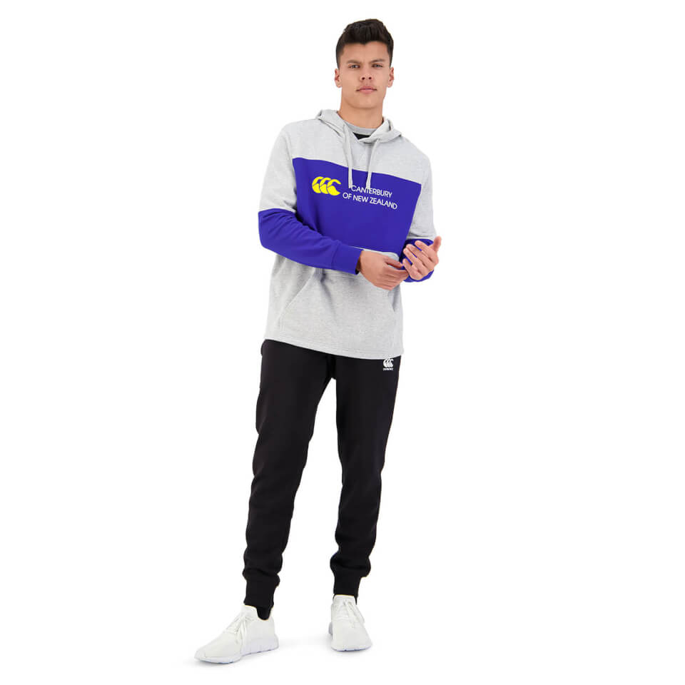 Mens of NZ Over Head Hoodie in Grey
