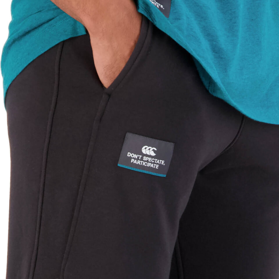 Mens Revolt 32" Taper Pant in Black
