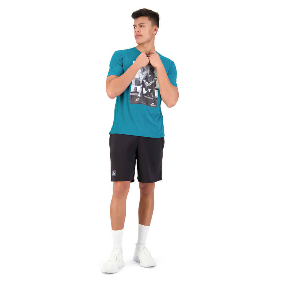 Mens Revolt 9" Knit Short in Black