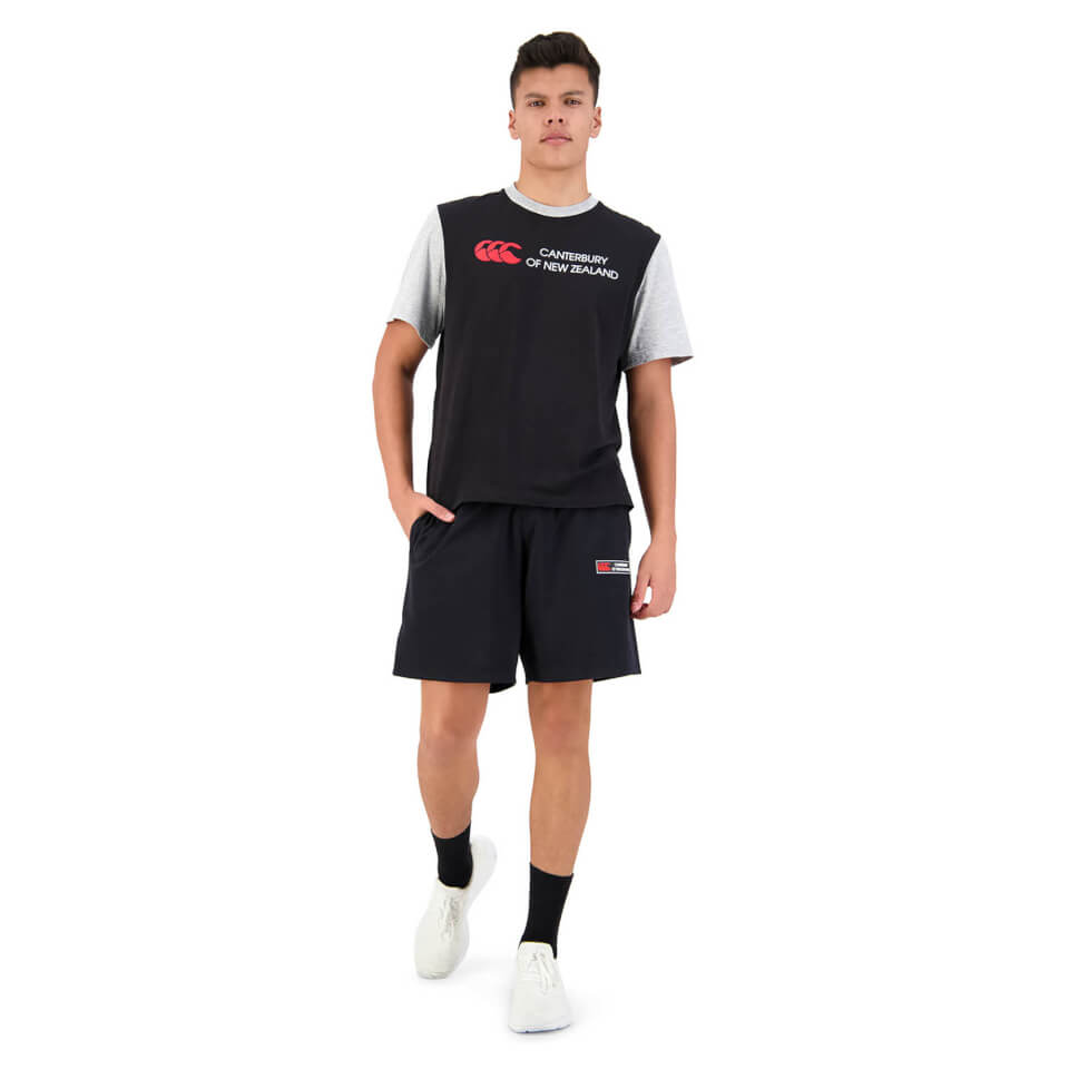 Mens of NZ Knit Short in Black