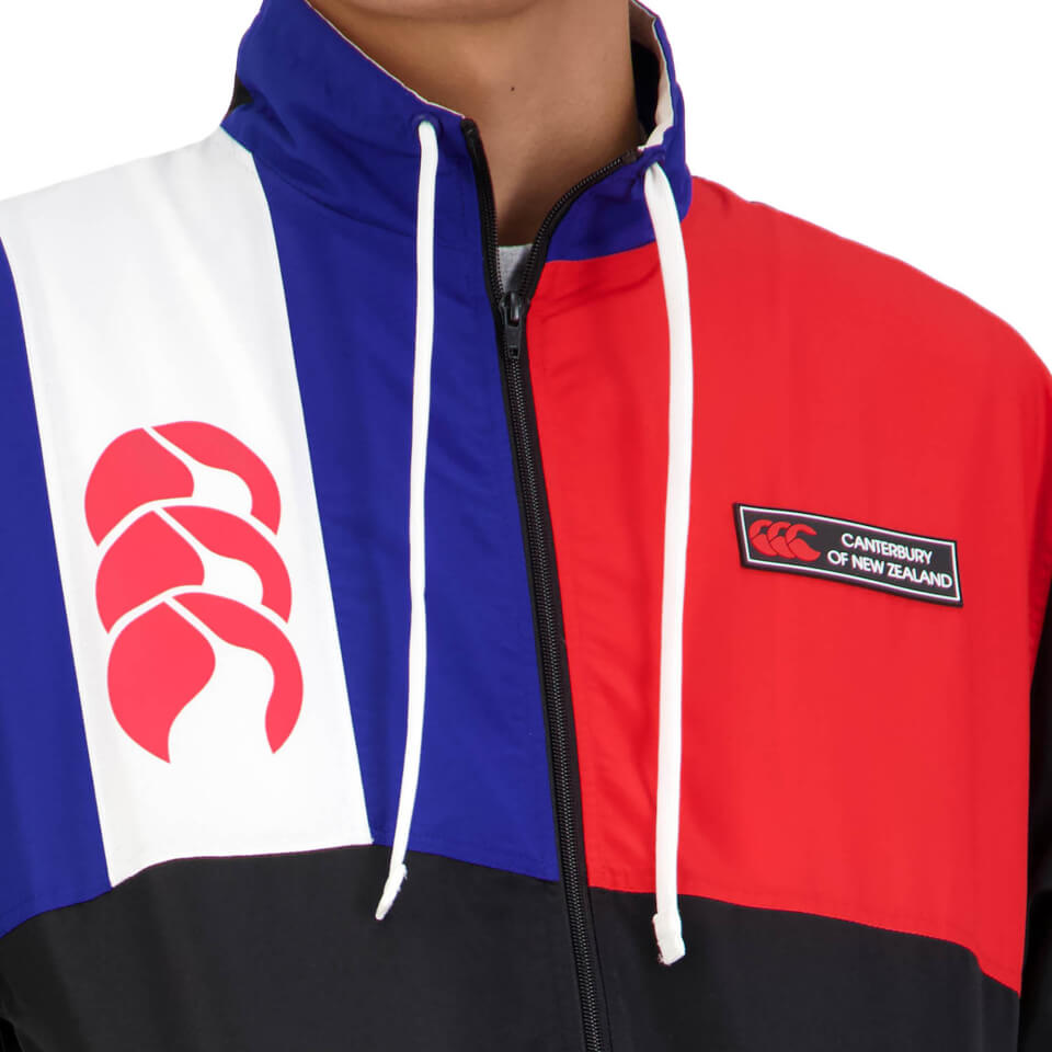 Mens of NZ Woven Track Jacket in Black