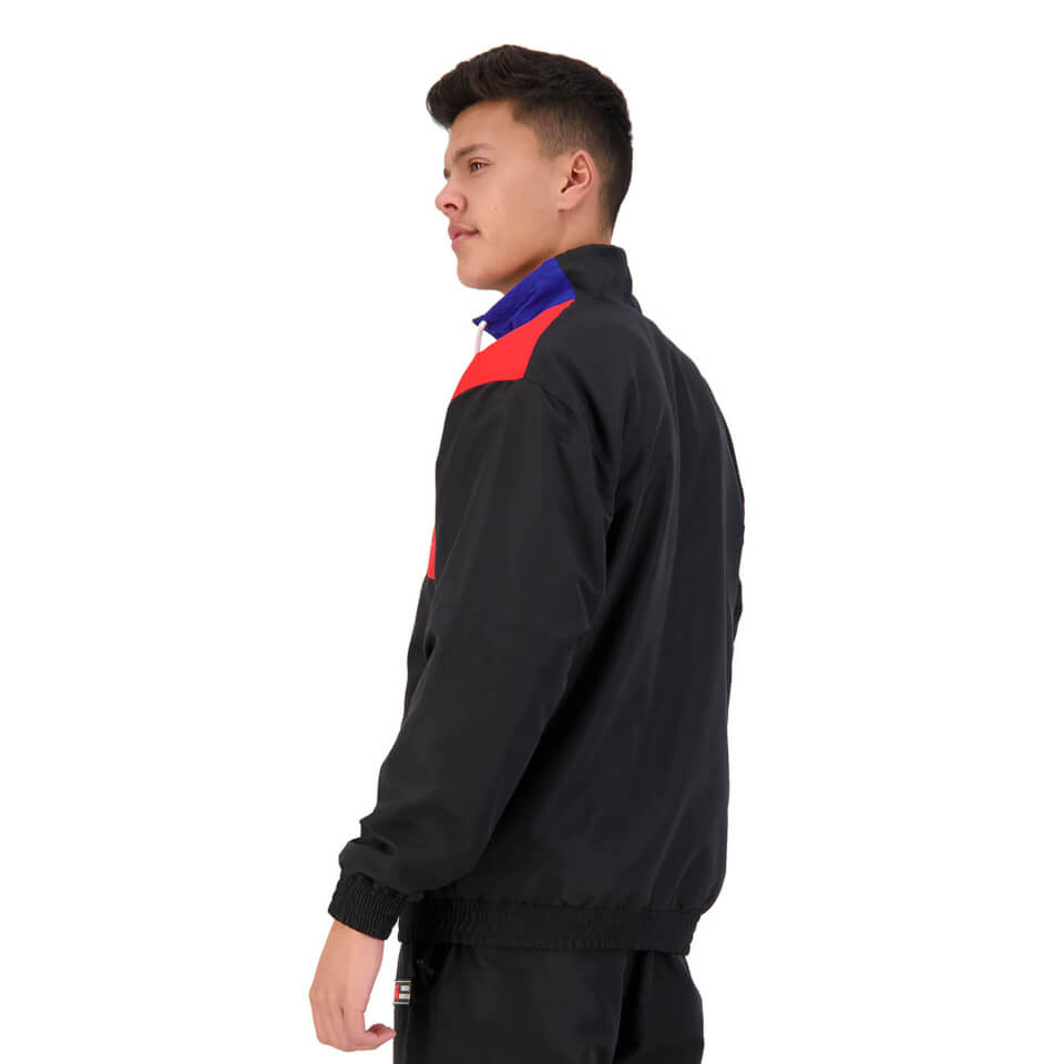 Mens of NZ Woven Track Jacket in Black