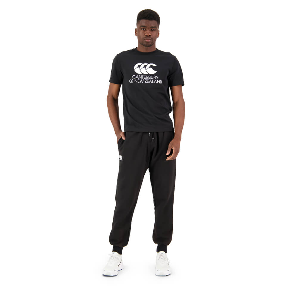 Men's CCC Anchor T-Shirt in Jet Black