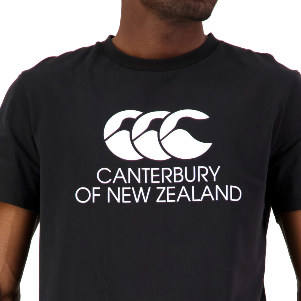 Men's CCC Anchor T-Shirt in Jet Black