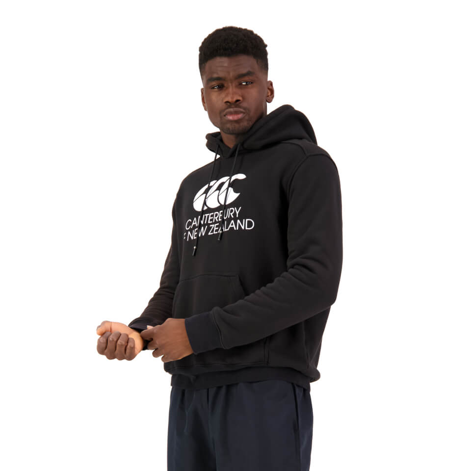 MENS CCC ANCHOR HOODIE - BLACK