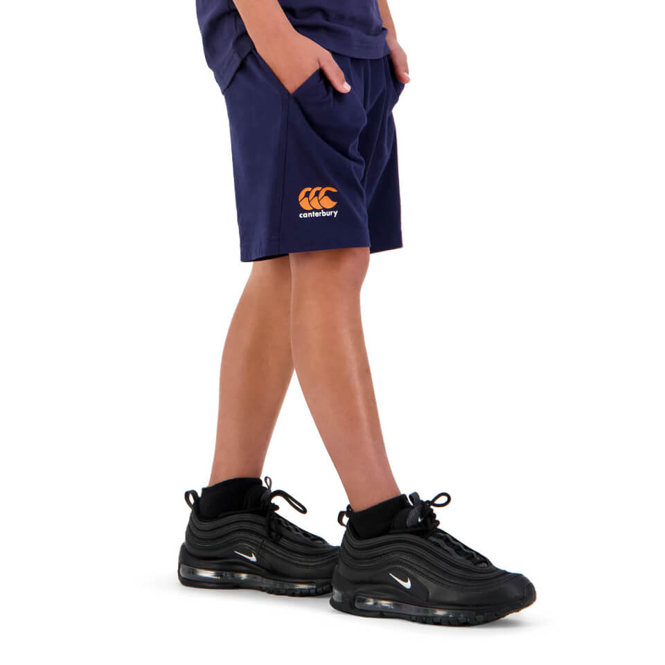 Kids CCC Anchor Knit Short in Navy