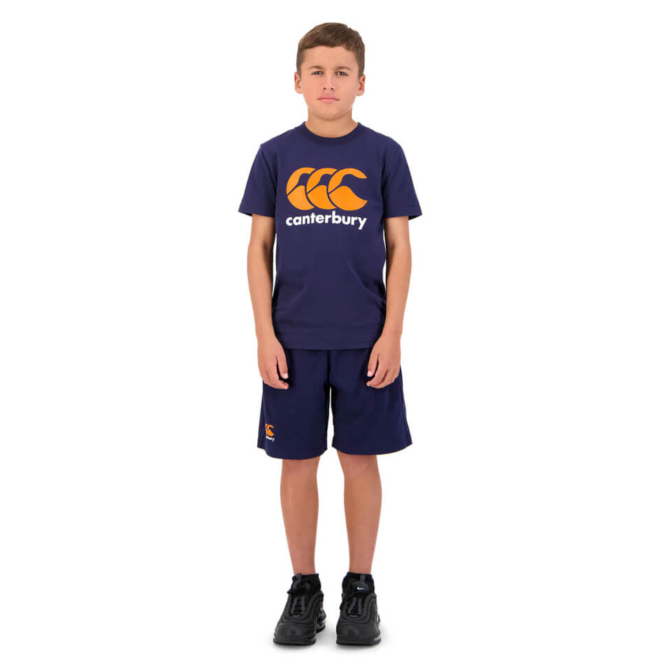 Kids CCC Anchor Knit Short in Navy