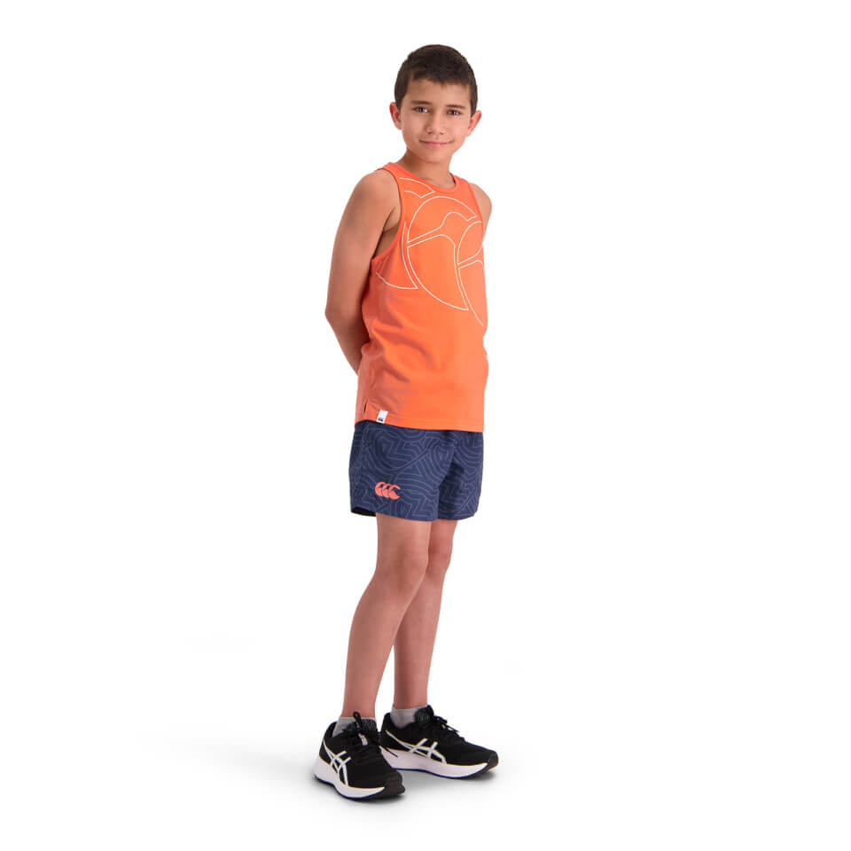 Kids Aop Swim Short in Navy
