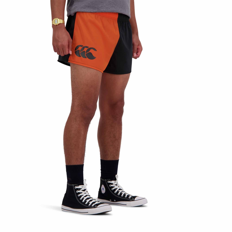 MENS SUMMER TOUCH SHORT IN ORANGE