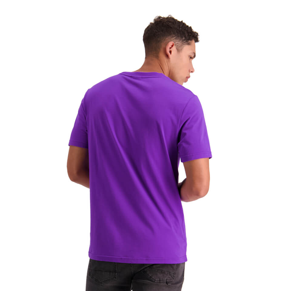 MENS FUNDAMENTALS AXIS SHORT SLEEVE T-SHIRT - PURPLE