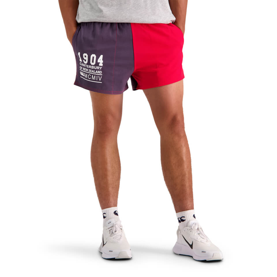 Mens of NZ Harlequin 3" Short in Grey