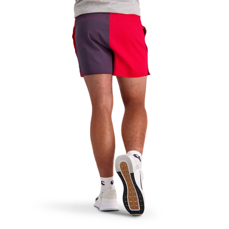 Mens of NZ Harlequin 3" Short in Grey