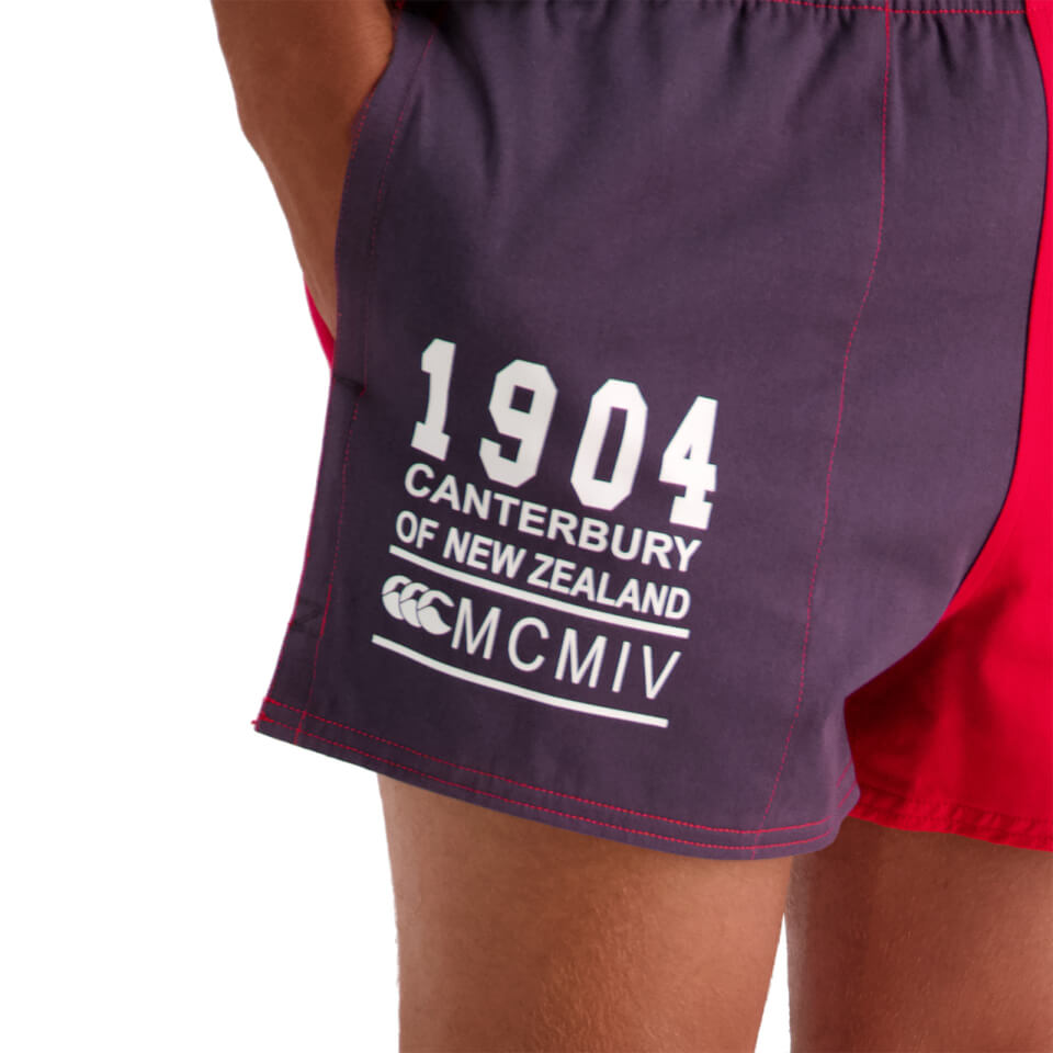 Mens of NZ Harlequin 3" Short in Grey