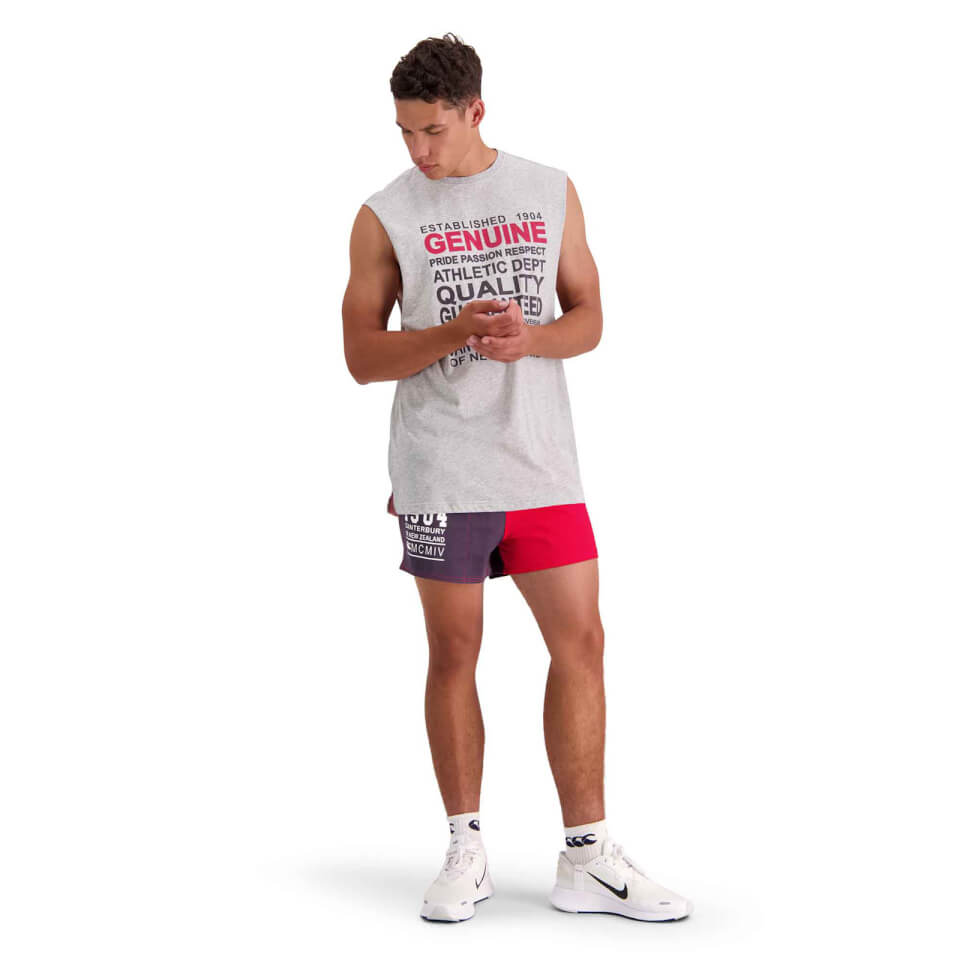 Mens of NZ Creed Singlet in Grey