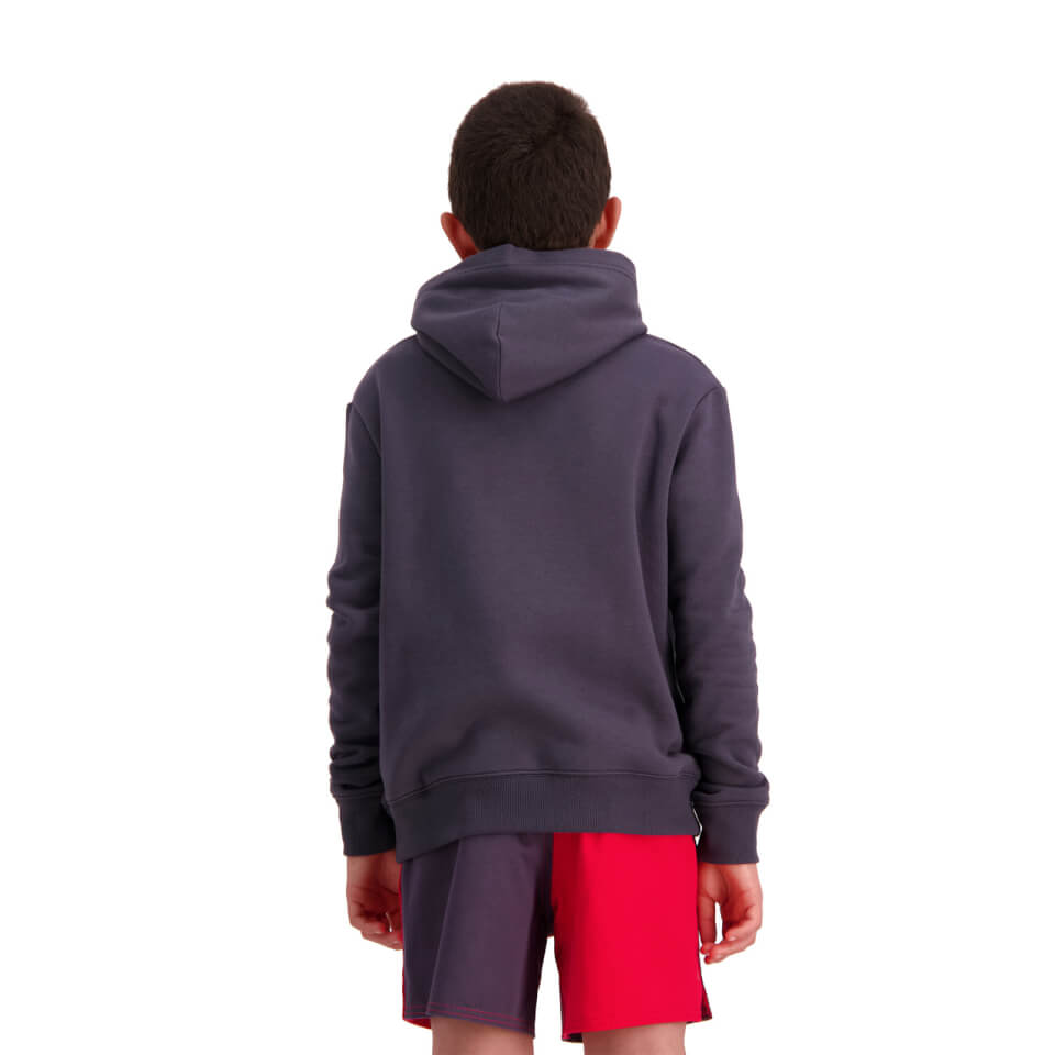 KIDS OF NZ CREED OVER HEAD HOODIE - GREY