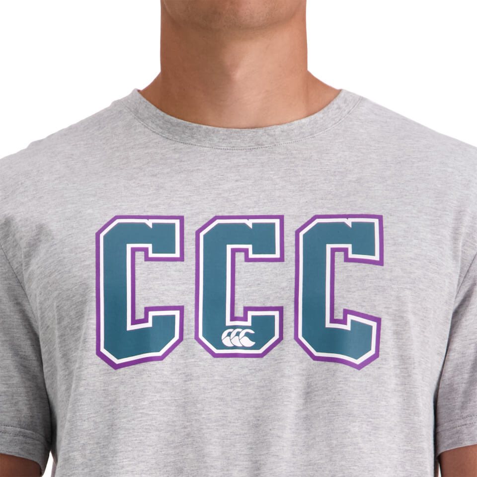 Mens Pitch 15" Short Sleeve T-Shirt in Grey