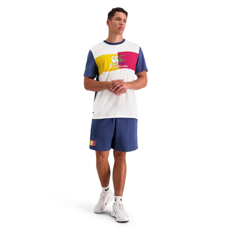Mens The Clash Short Sleeve T-Shirt in Navy