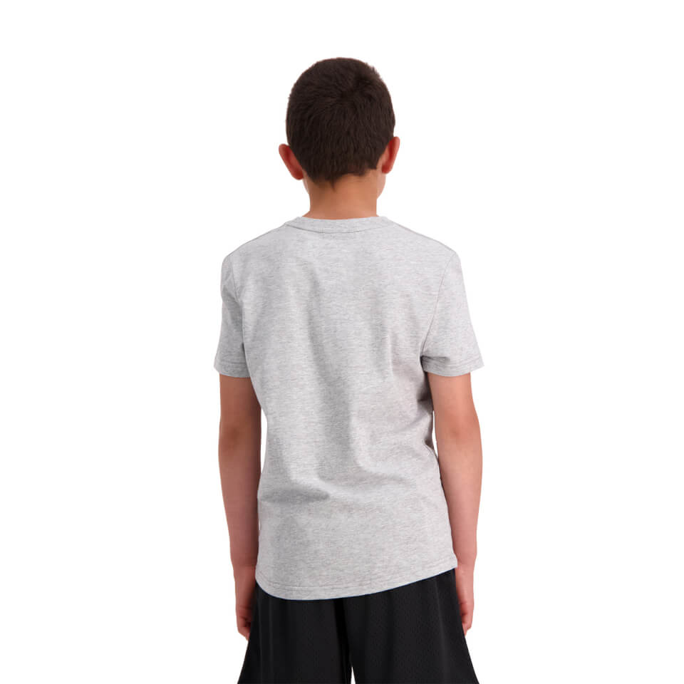 Kids Pitch 15" Short Sleeve T-Shirt in Grey