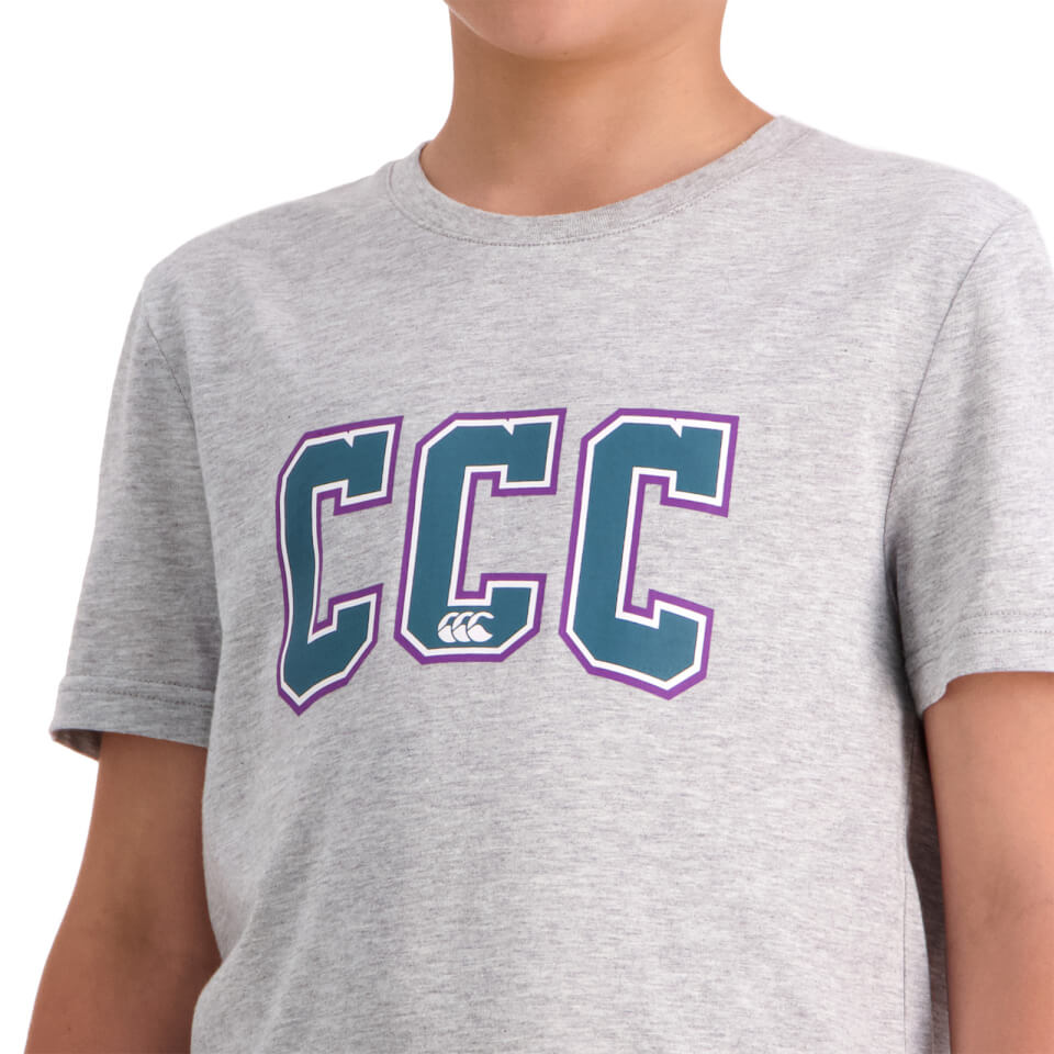 Kids Pitch 15" Short Sleeve T-Shirt in Grey