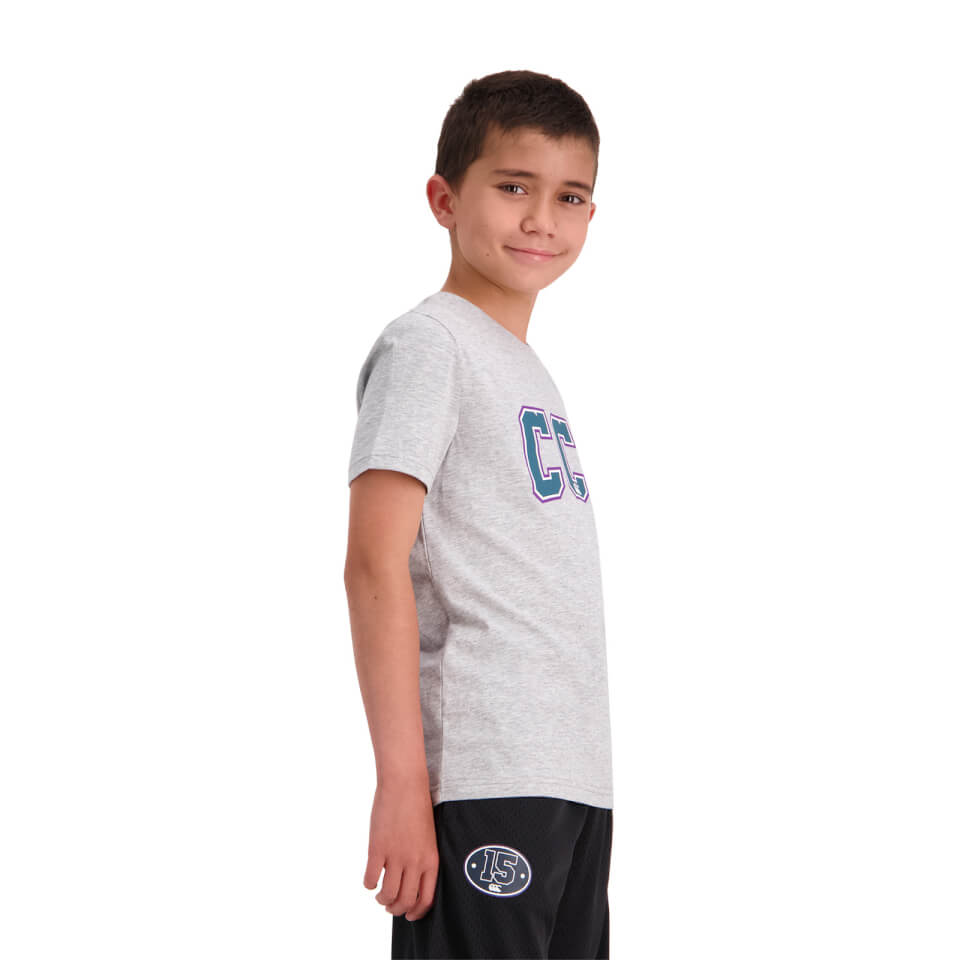 Kids Pitch 15" Short Sleeve T-Shirt in Grey