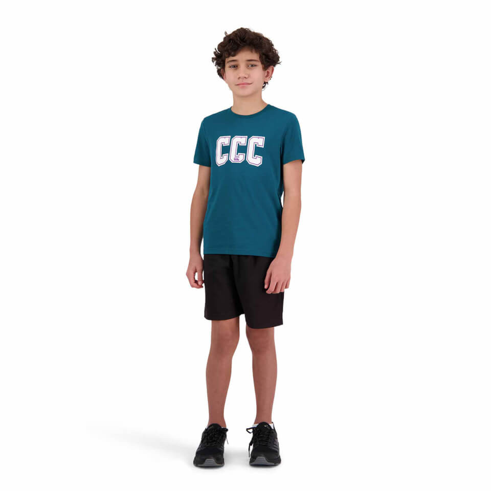 Kids Pitch 15" Short Sleeve T-Shirt in Green