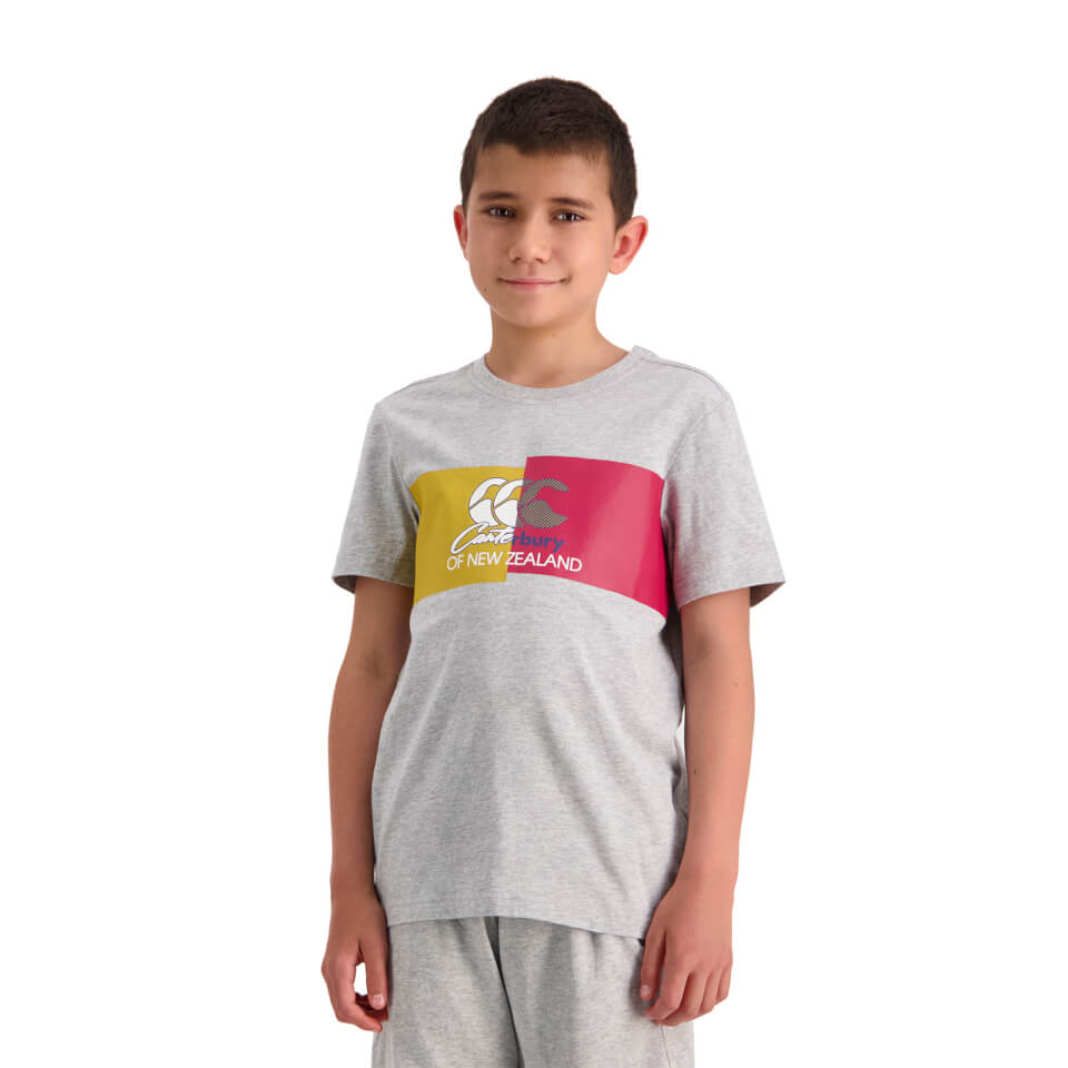 Kids The Clash Short Sleeve T-Shirt in Grey