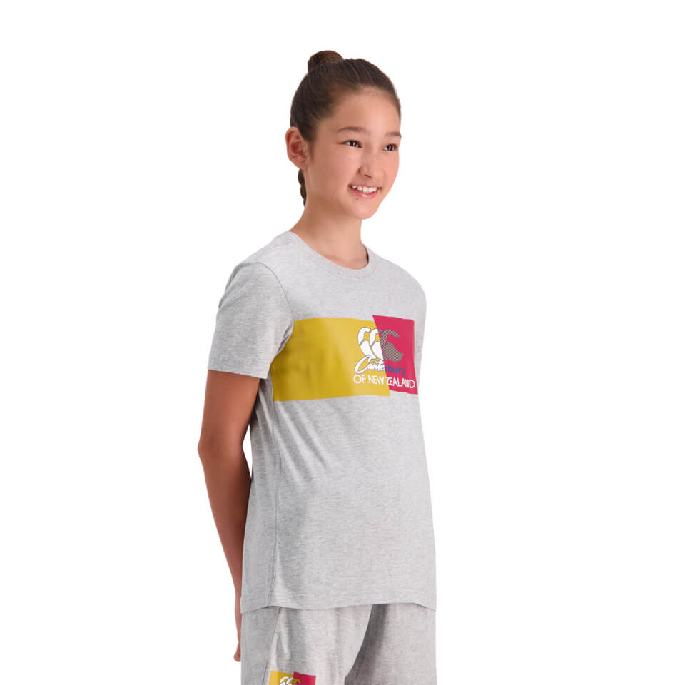 Kids The Clash Short Sleeve T-Shirt in Grey