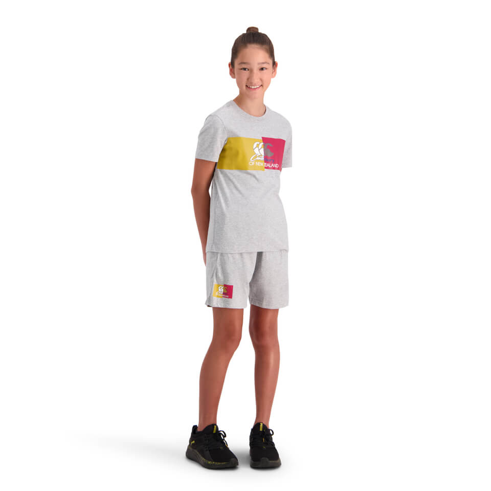 Kids The Clash Short Sleeve T-Shirt in Grey