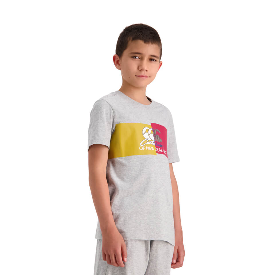 Kids The Clash Short Sleeve T-Shirt in Grey