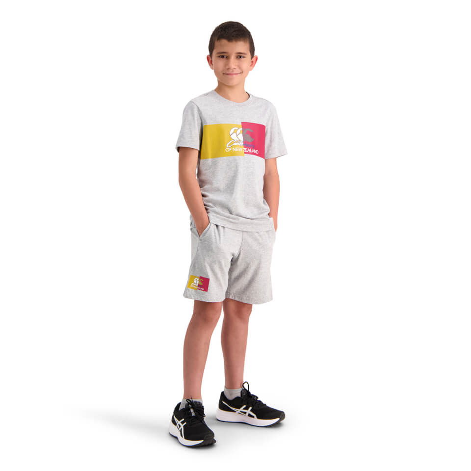 KIDS THE CLASH KNIT SHORT - GREY