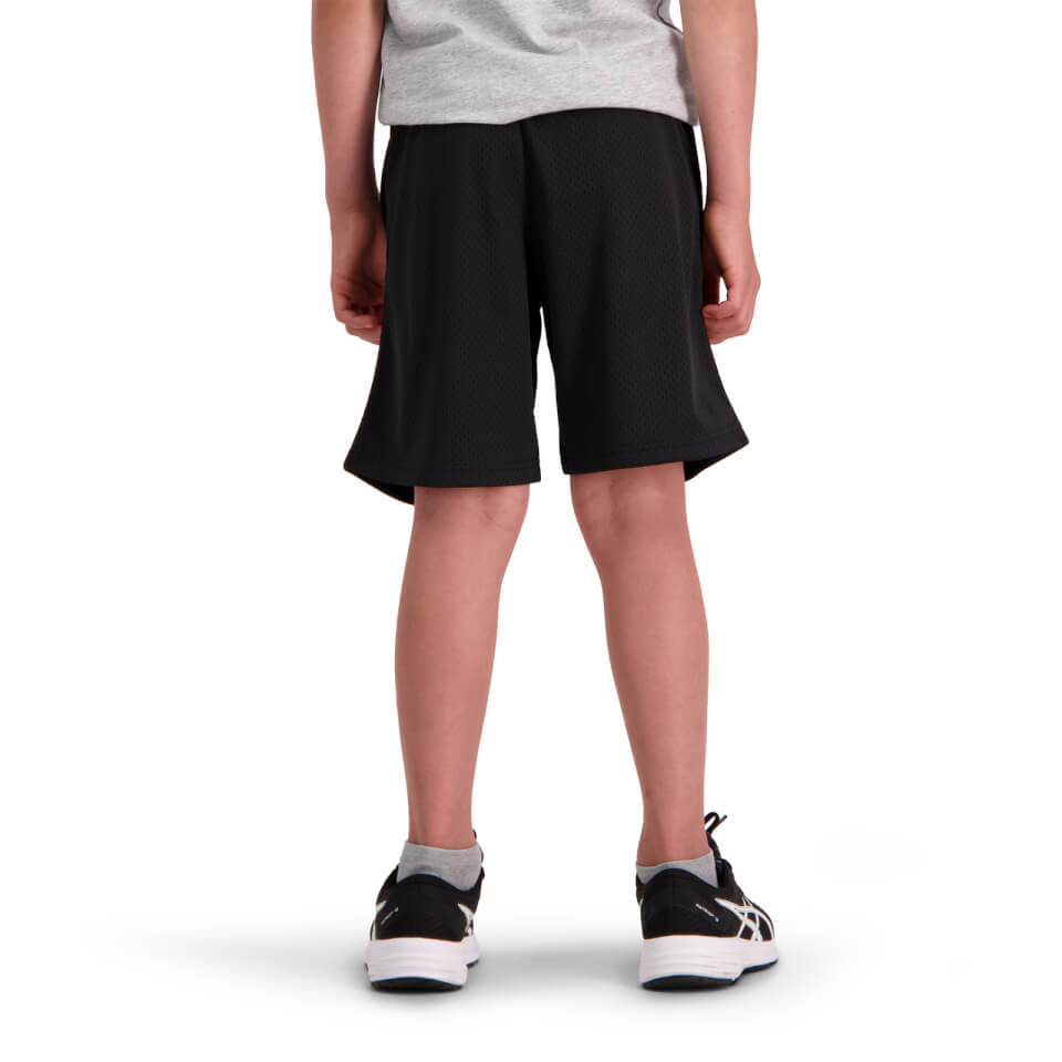 KIDS PITCH 15" MESH SHORT - BLACK