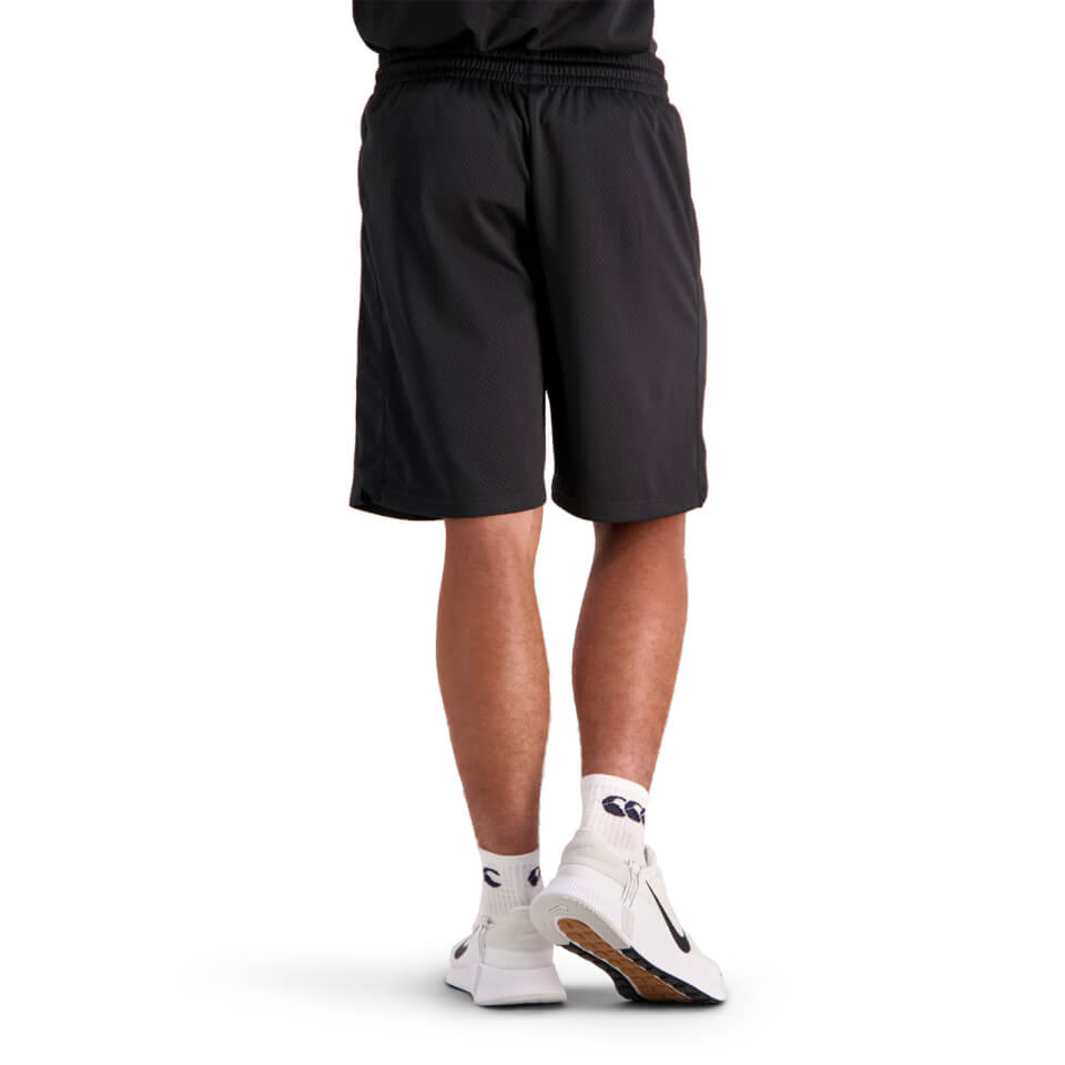 Mens Pitch 15" Mesh Short in Black