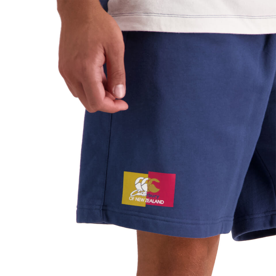 Mens The Clash Knit Short in Navy