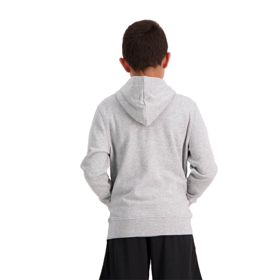 KIDS PITCH 15" OVER HEAD HOODIE - GREY
