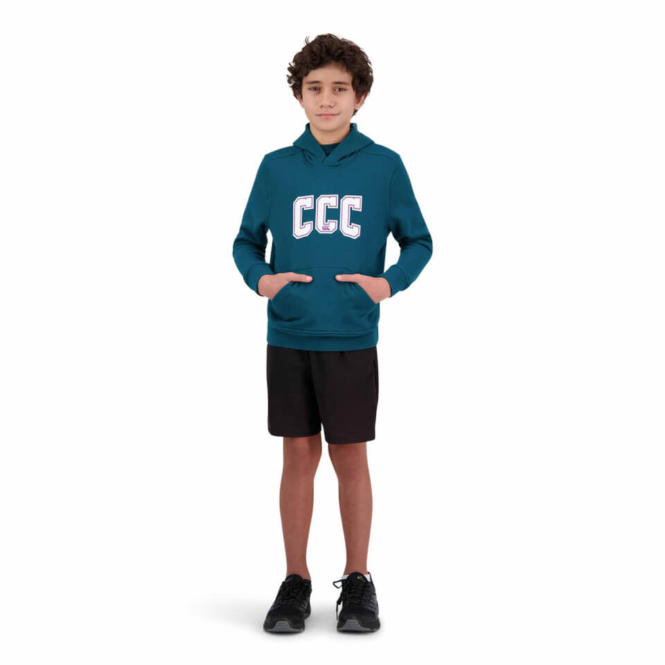 KIDS PITCH 15" OVER HEAD HOODIE - GREEN