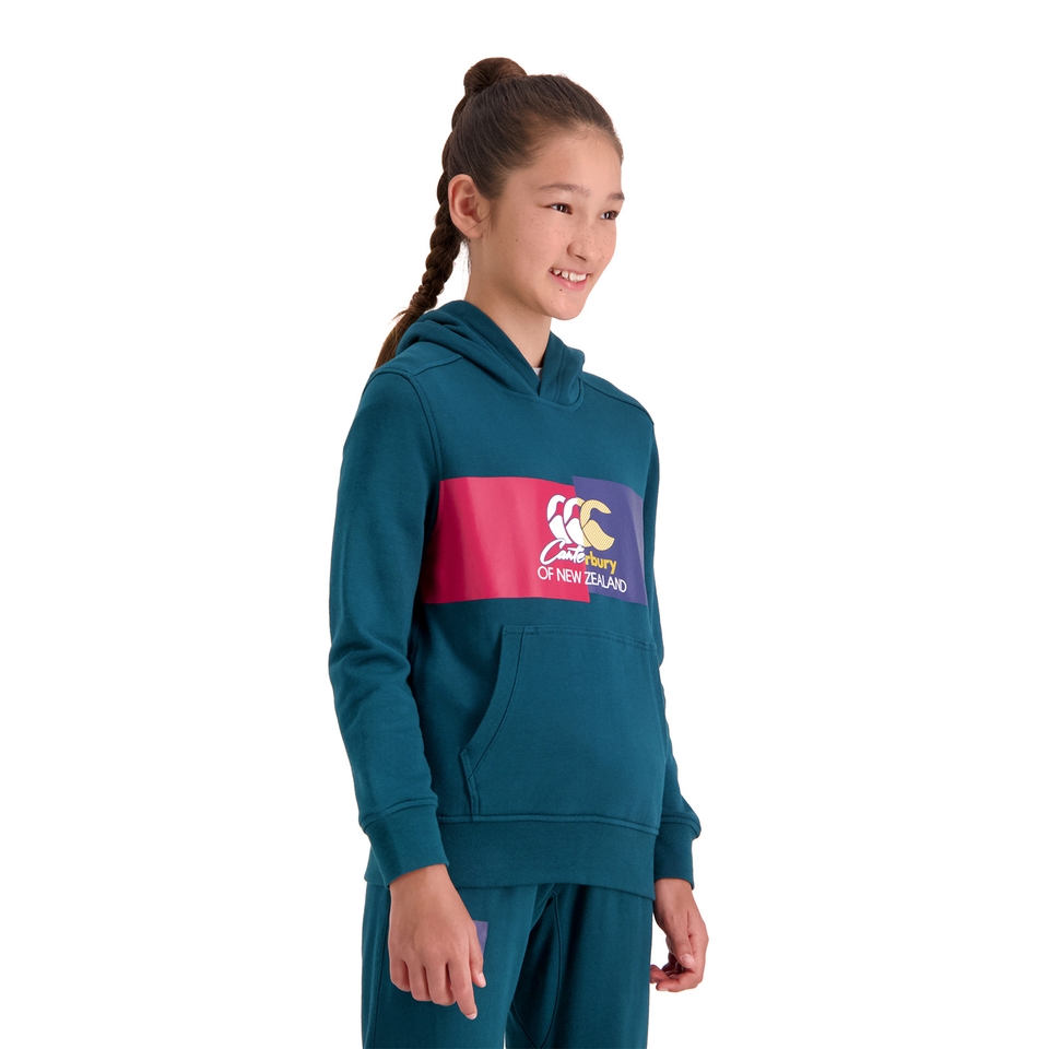 Kids The Clash Hoodie in Green