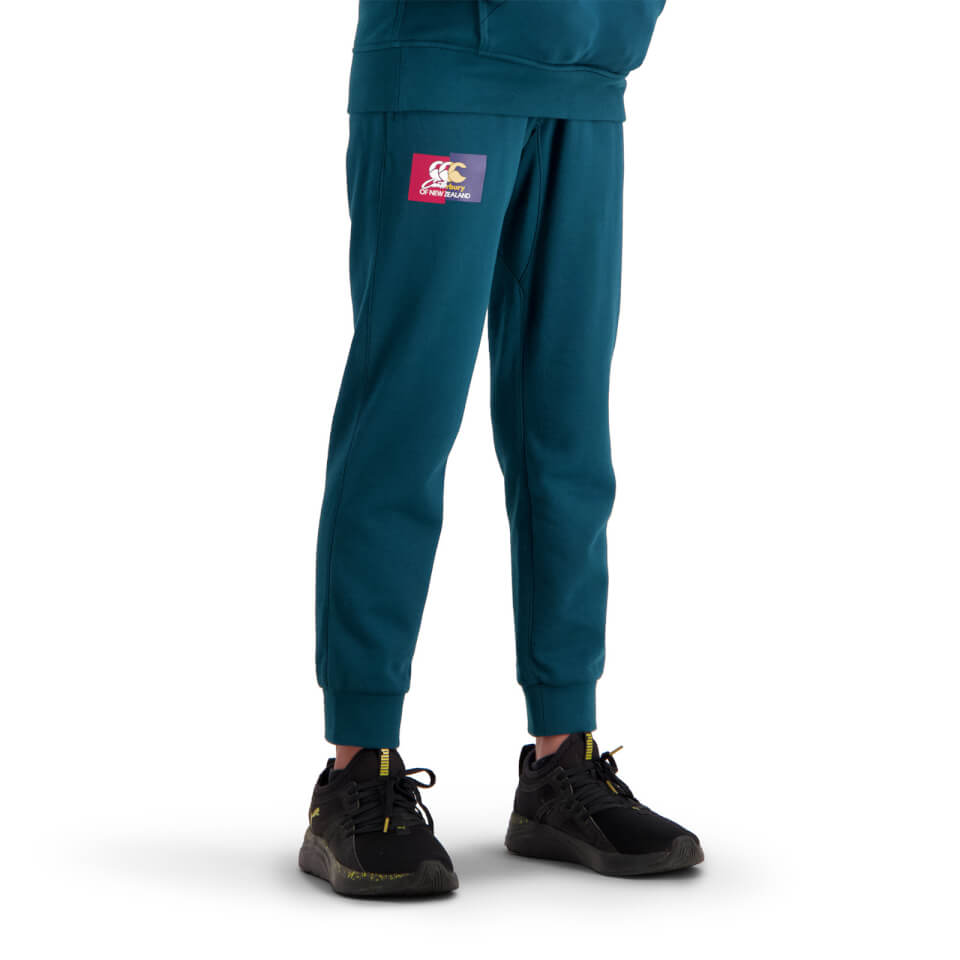 KIDS THE CLASH KNIT PANT - GREEN