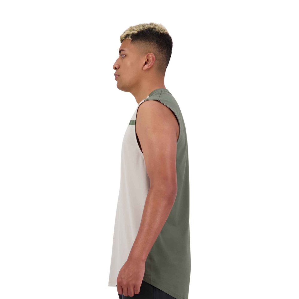 Mens Vapodri Formation Singlet in Grey