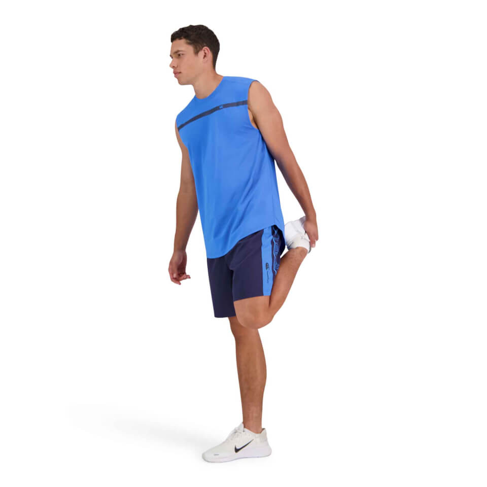Mens Vapodri Formation Singlet in Blue