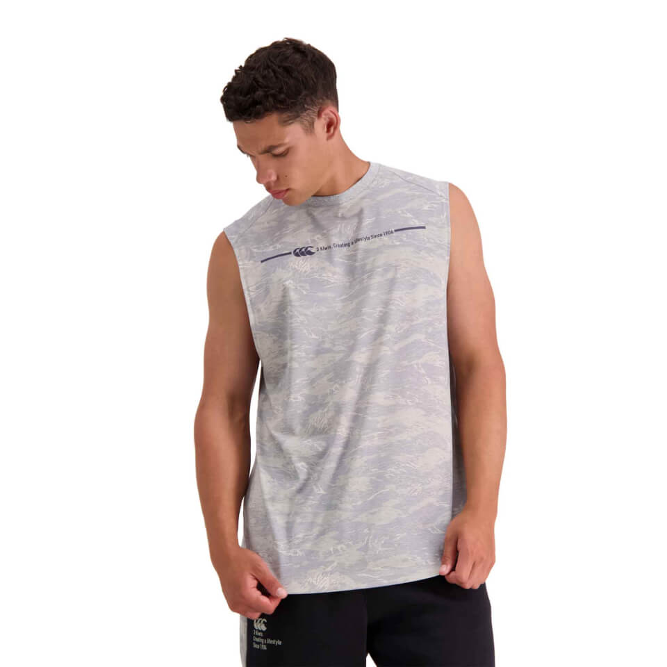 MENS MILITIA SINGLET - GREY