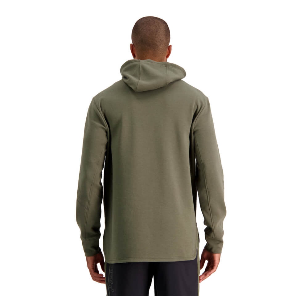MENS VAPODRI FORMATION OVER HEAD HOODIE - GREY