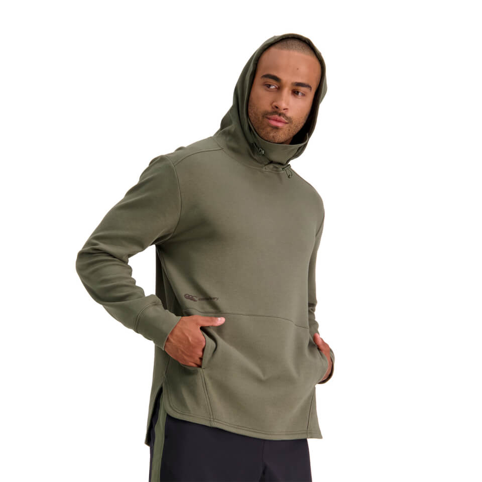MENS VAPODRI FORMATION OVER HEAD HOODIE - GREY