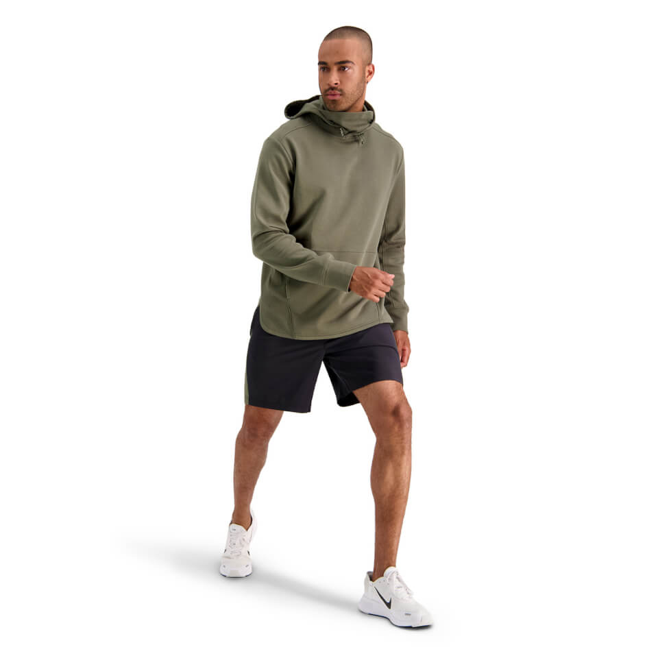 MENS VAPODRI FORMATION OVER HEAD HOODIE - GREY