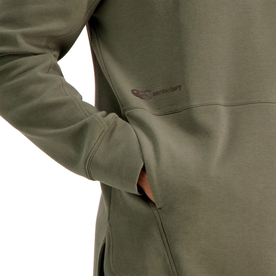MENS VAPODRI FORMATION OVER HEAD HOODIE - GREY