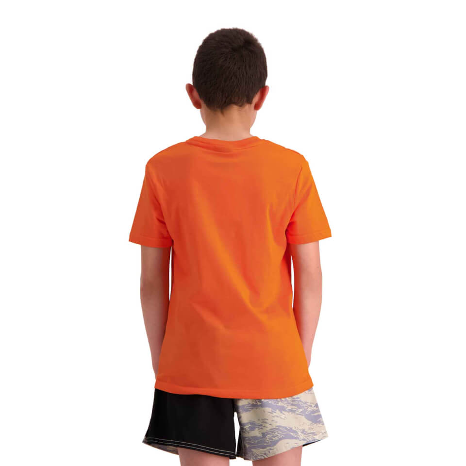 Kids Militia Short Sleeve T-Shirt in Orange