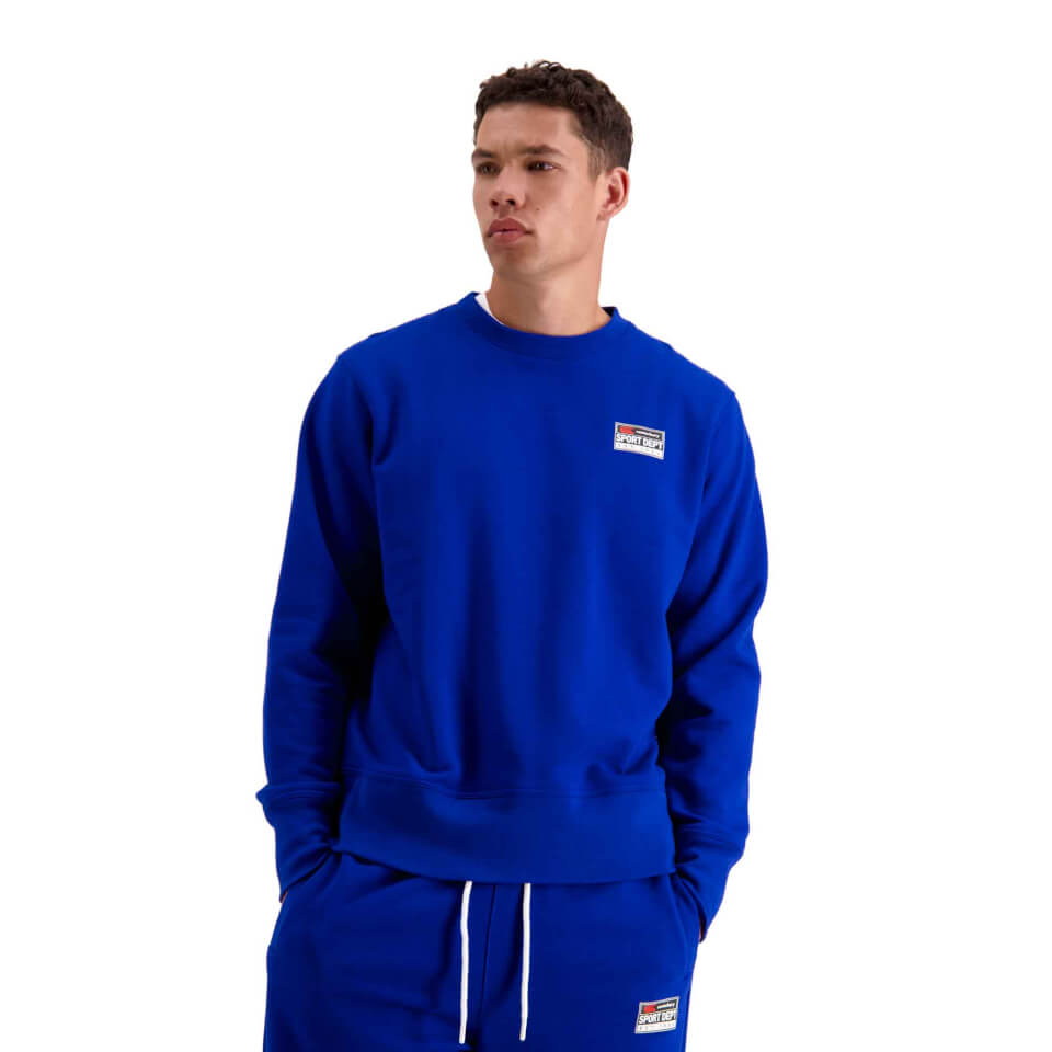 MENS CREW SWEATSHIRT - BLUE
